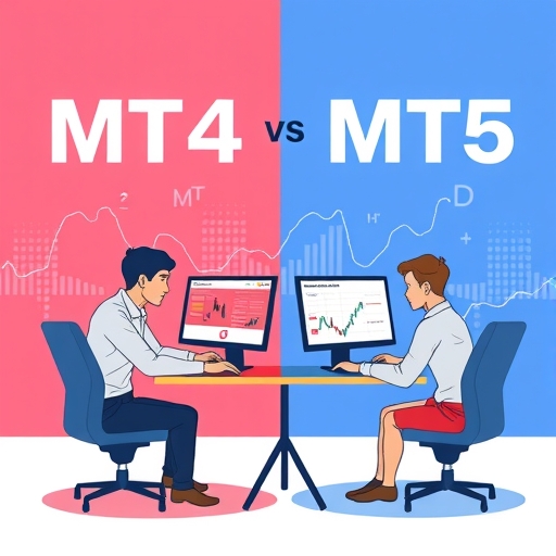 交易者使用MT4和MT5進行交易