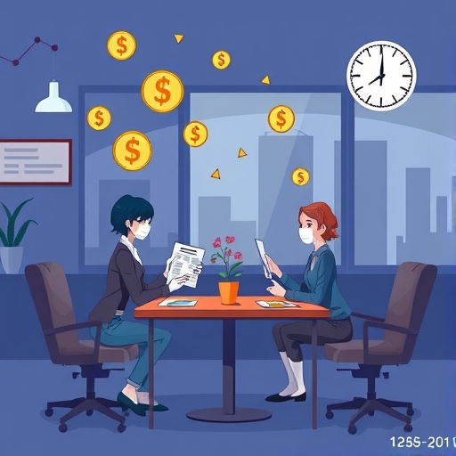 貨幣交易插圖
