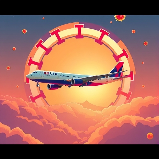 Delta變異病毒分析圖