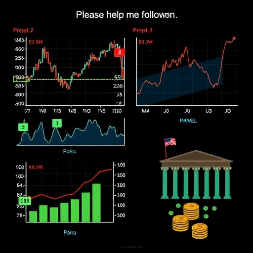 全球金融市場的股市走勢圖