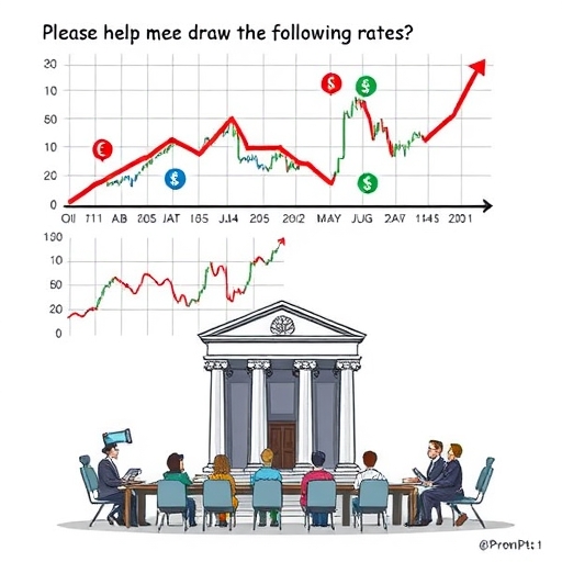 中央銀行會議與利率政策討論場景