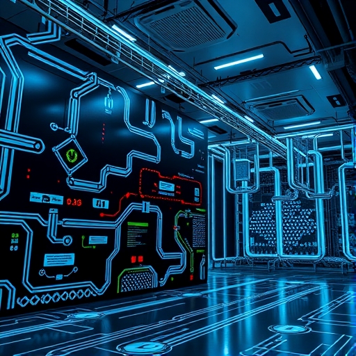 人工智慧數據中心的內部