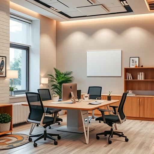 配備先進AI技術的辦公室