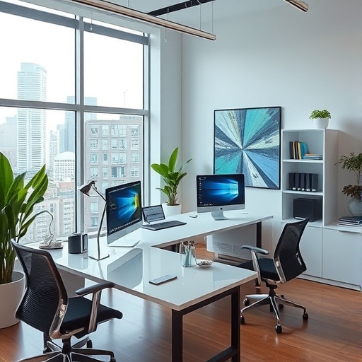 一個整合AI的辦公室