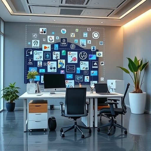 AI技術支援的企業辦公室