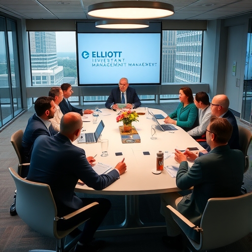 Elliott Investment Management團隊會議