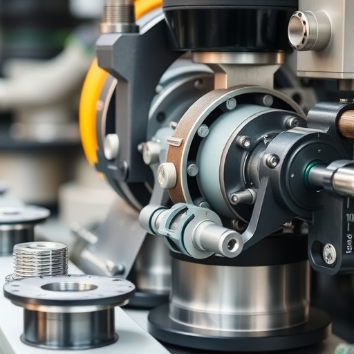 工業精密機械部件細節