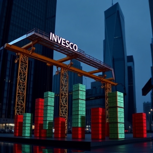 Invesco QQQ基金結構調整示意圖