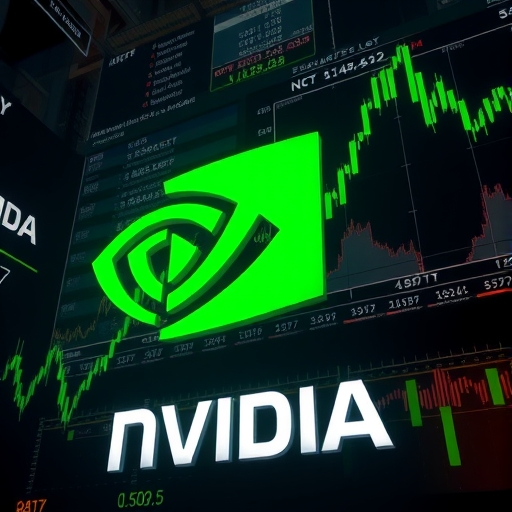 Nvidia股市飆升圖示