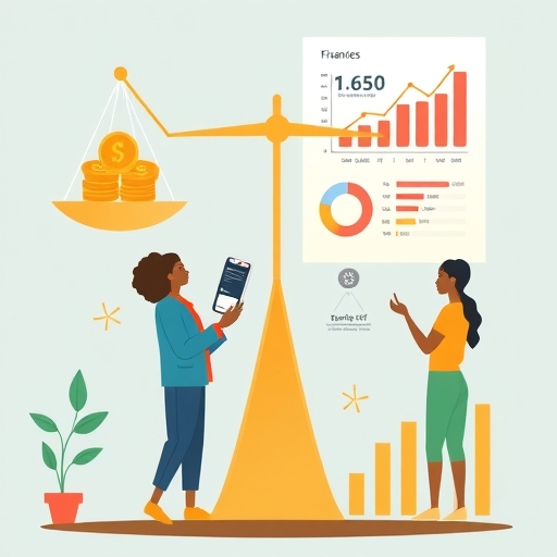 一份財務報告展示了增長與社區影響的圖表