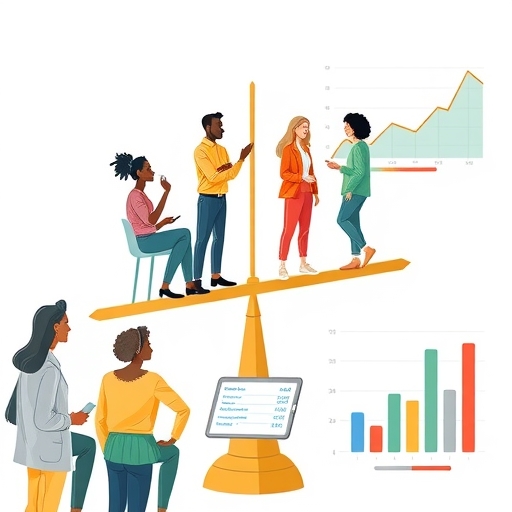 一支多元團隊正在討論達成目標的策略