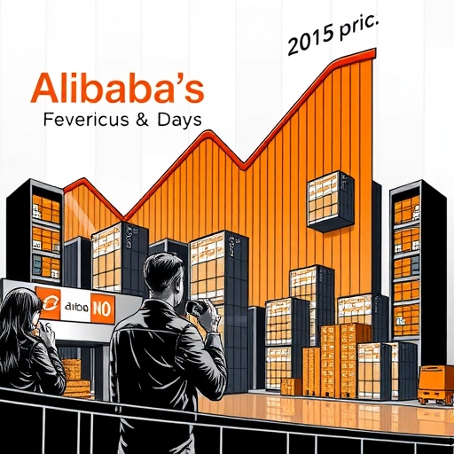 阿里巴巴財報數據分析圖