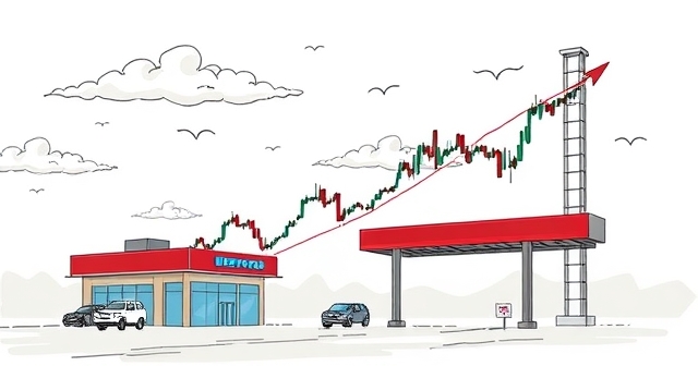 一位分析師正在進行雪佛龍股票分析