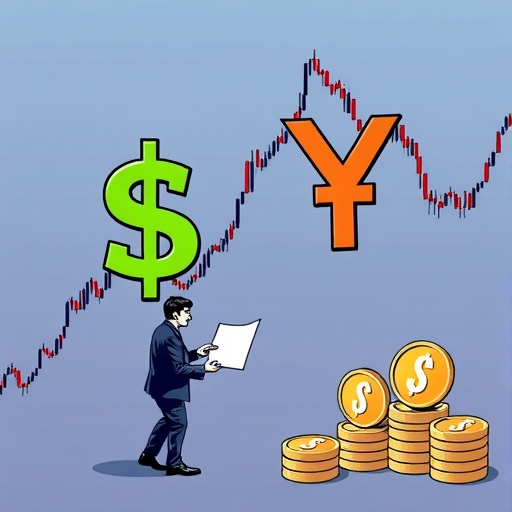 一位金融分析師正在討論貨幣策略