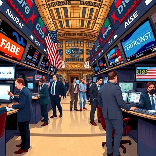 交易中的買入謠言與賣出事實的視覺表現