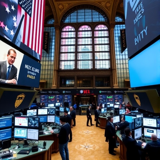 紐約華爾街的交易場所
