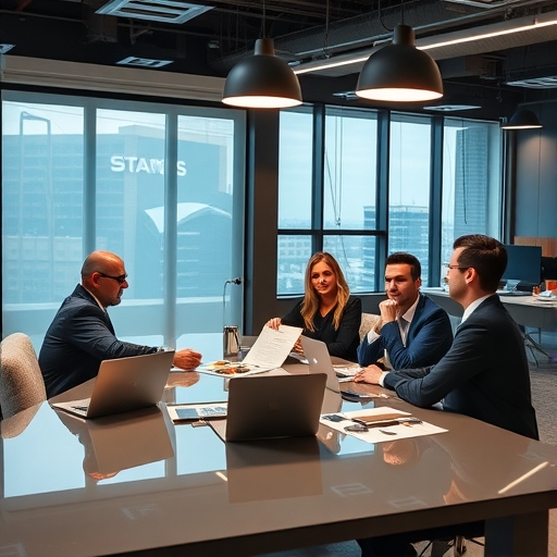 保險公司代表與再保險公司討論風險分擔