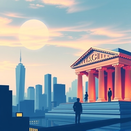 全球銀行股上漲的趨勢圖