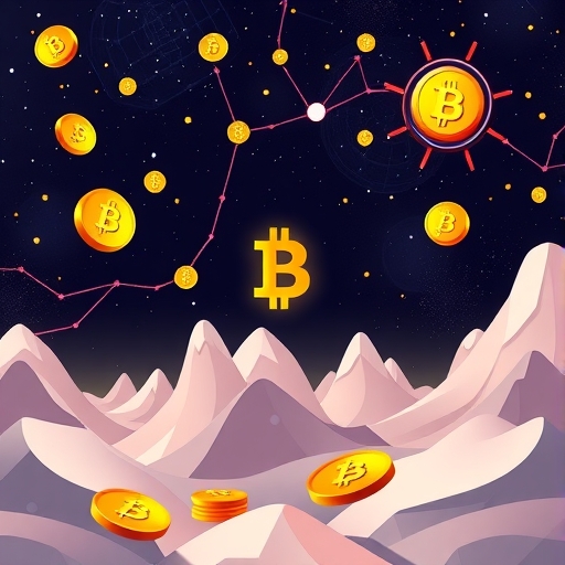 加密貨幣市場概念圖