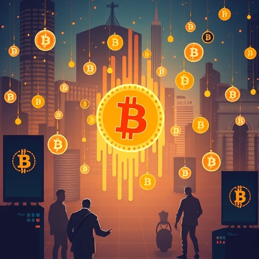 加密貨幣市場概念圖