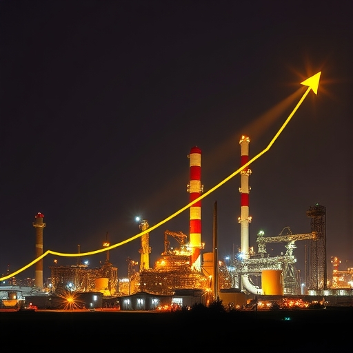 能源產業成長趨勢圖表