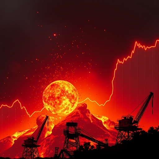 迷因股股價迅速上漲的圖表