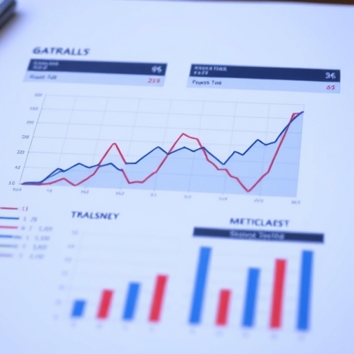 含有圖表的財務分析報告