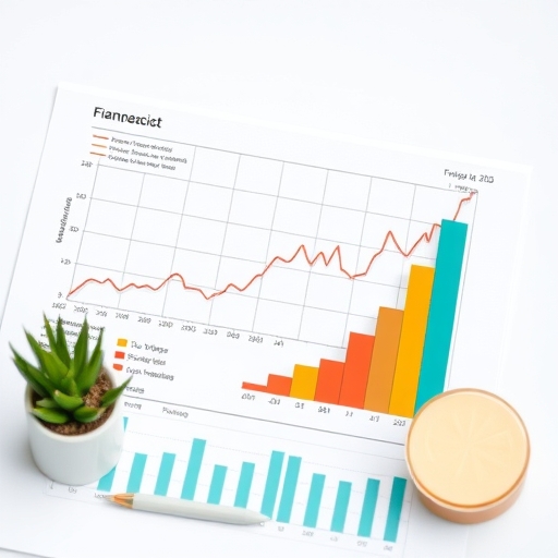 分析師正在進行財務報告分析