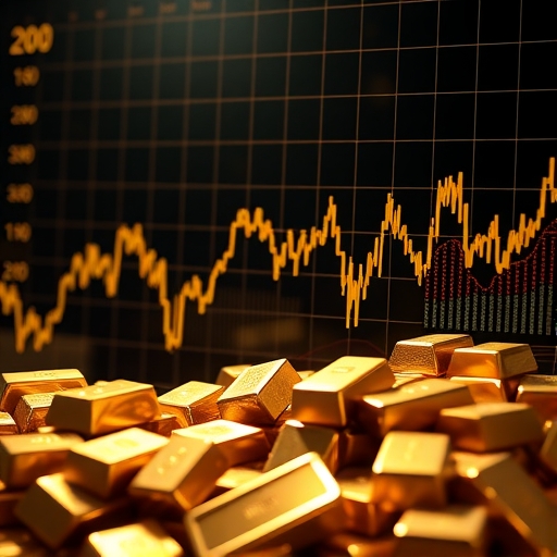 黃金市場波動趨勢圖