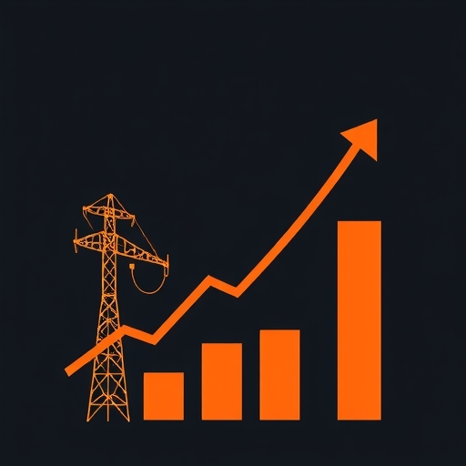 公用事業板塊的成長圖表