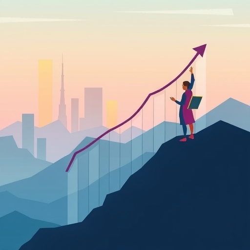 金融科技增長的插圖