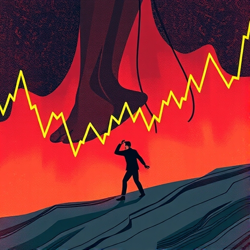 股市不確定性的插圖