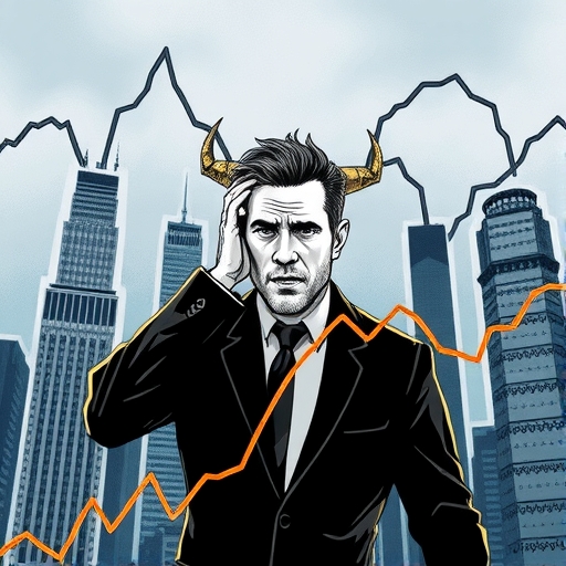 股市不確定性的插圖