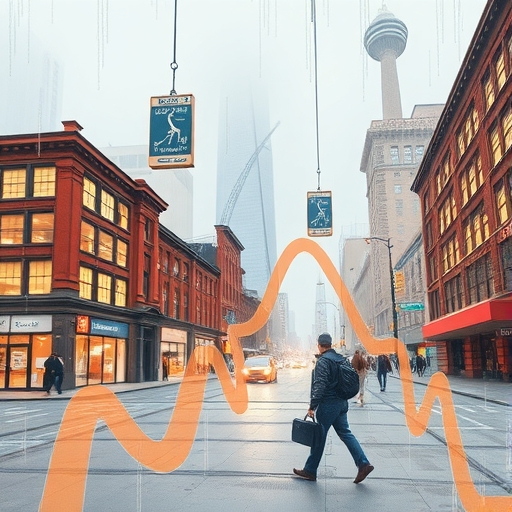 市場波動警告的插圖