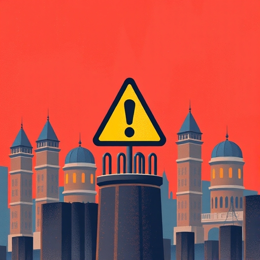 市場波動警告的插圖