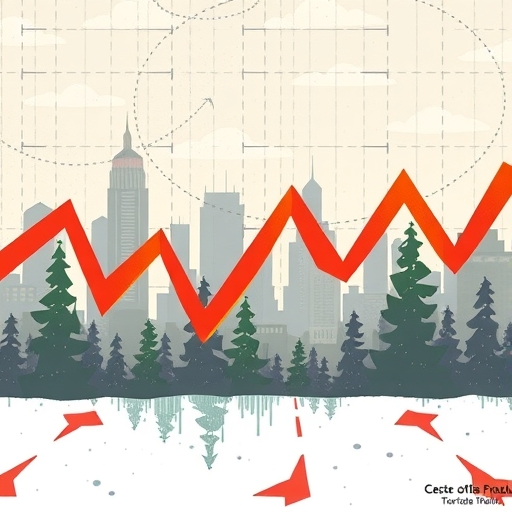 市場波動警告的插圖