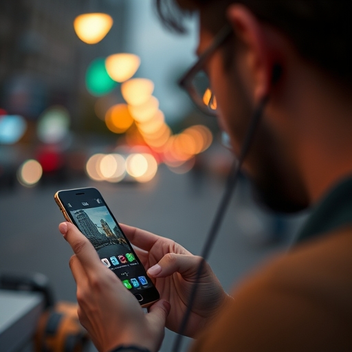 一位年輕人住在網路安全的環境中