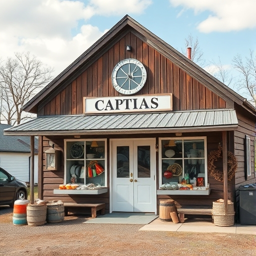 鄉村風格的零售店面