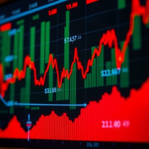 股票市場趨勢分析圖表