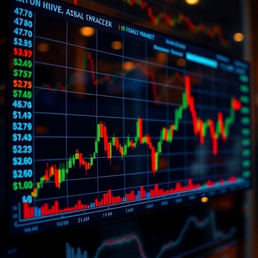 股票市場趨勢分析圖表