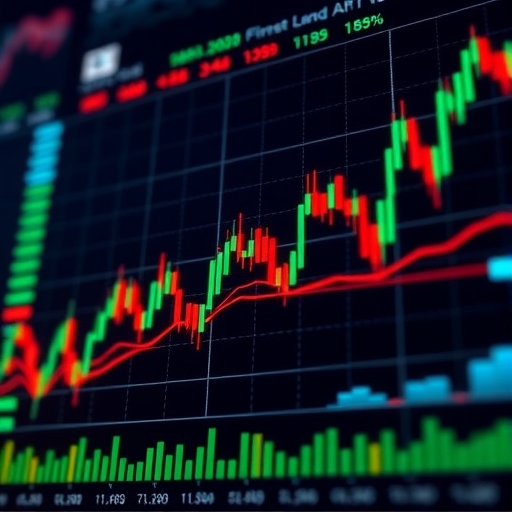 股市走勢圖表和圖形