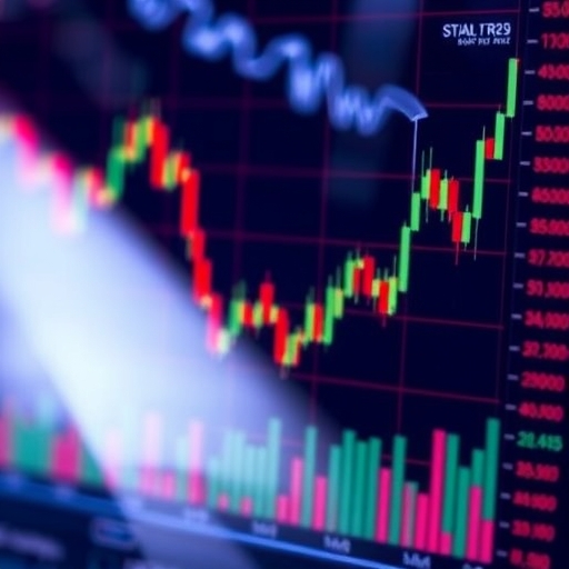 股市走勢圖表和圖形