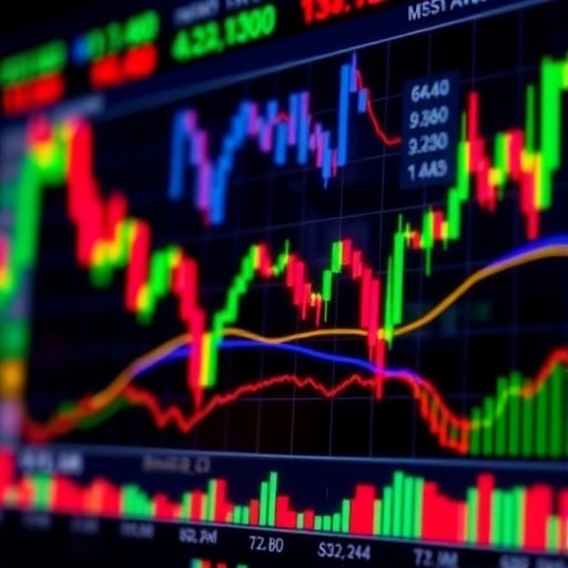 股市走勢圖表和圖形