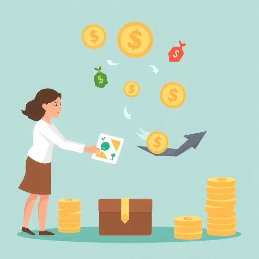 全球貿易與貨幣流動的插圖