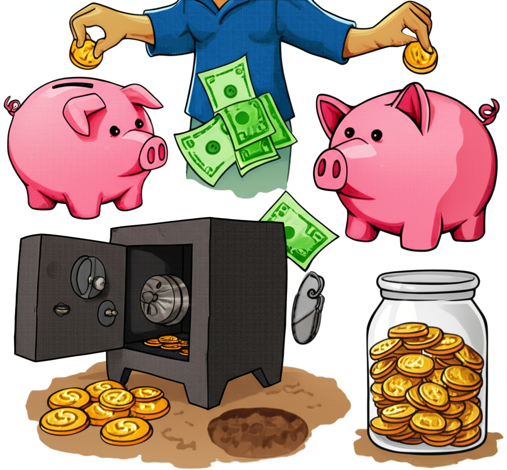 一個人舒適地坐在海灘上，望向大海，身旁有筆記型電腦和飲料，體現財務自由和遠端工作的概念