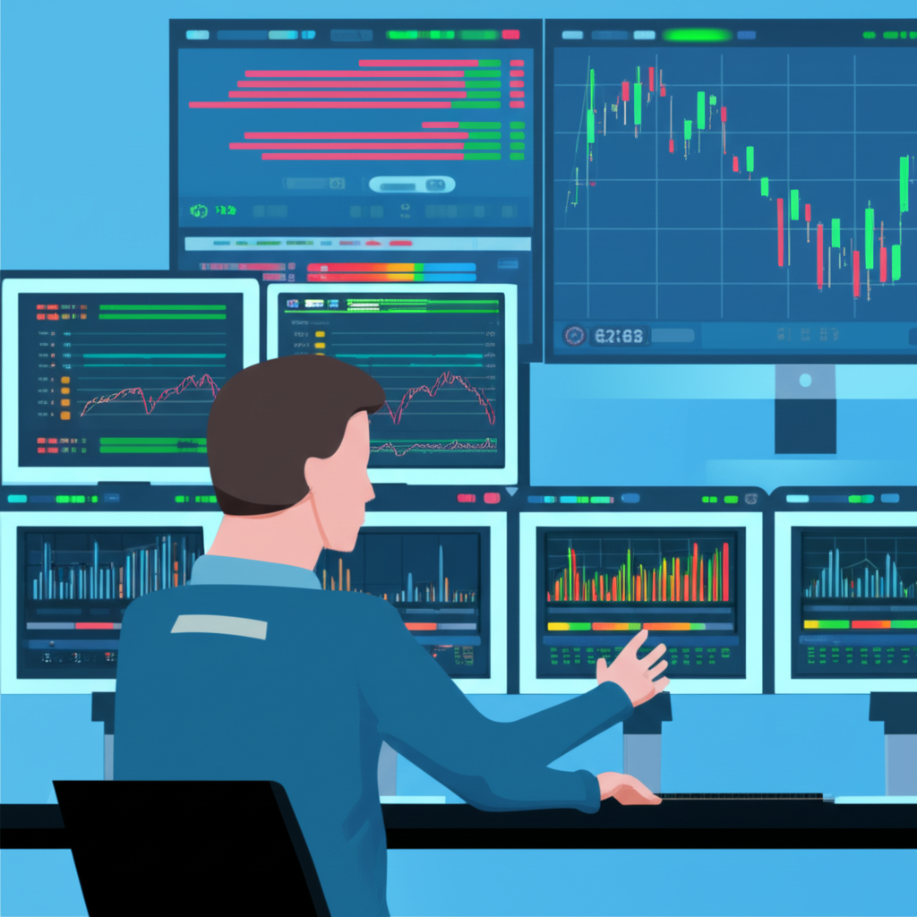 一個象徵槓桿效應的圖示,放大獲利與虧損。