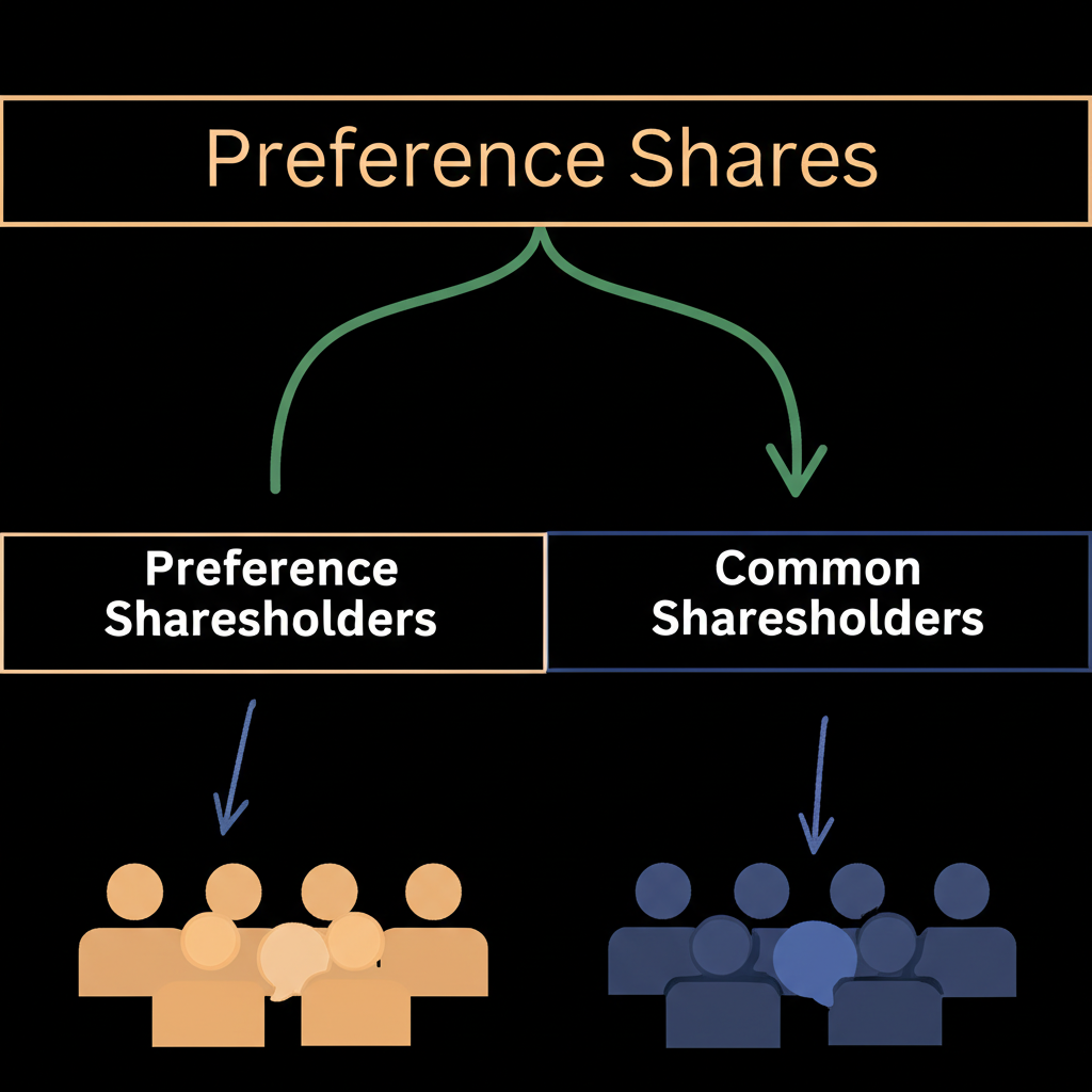 一家公司正在進行利潤分配的示意圖。