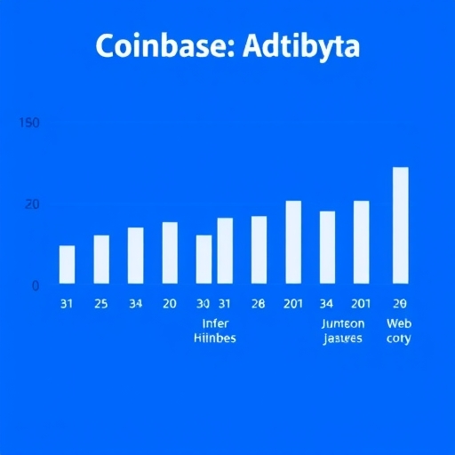 一份關於Coinbase財務報告的分析圖表