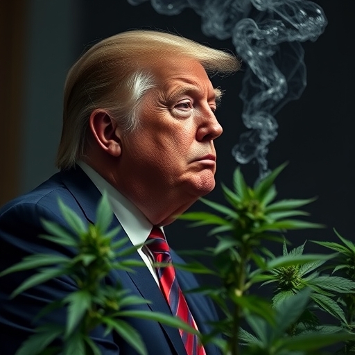 唐納·川普正在思考大麻政策議題