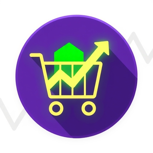 Instacart 標誌與股票圖表